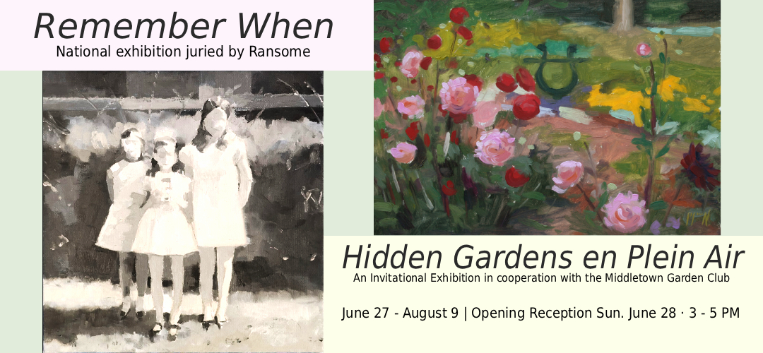 V.2 June Plein Air Remember When master banner